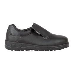 https://www.calzadosdeseguridad.com: Zapato de seguridad sin cordones Itaca Black