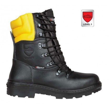 https://www.calzadosdeseguridad.com: Calzado de protección motosierra Cofra WOODSMAN BIS