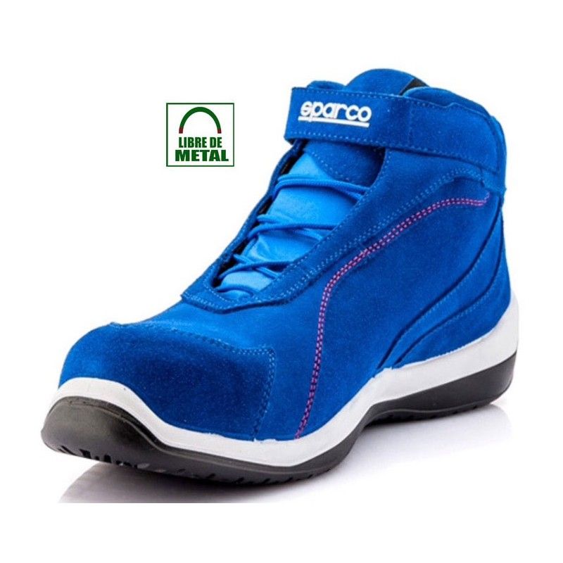 Chaussures De Sport Sparco Racing Evo TG 42 Noir - Semelle Polyuréthane - Fabriqué En Italie