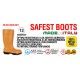 https://www.calzadosdeseguridad.com: Bota de agua de seguridad Safest Orange Cofra