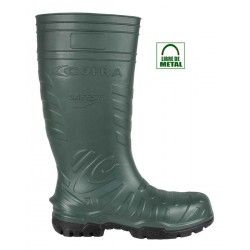 https://www.calzadosdeseguridad.com: Bota de agua de seguridad Safest Green Cofra